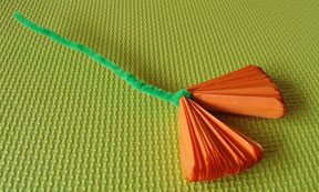 tissue paper flower photo